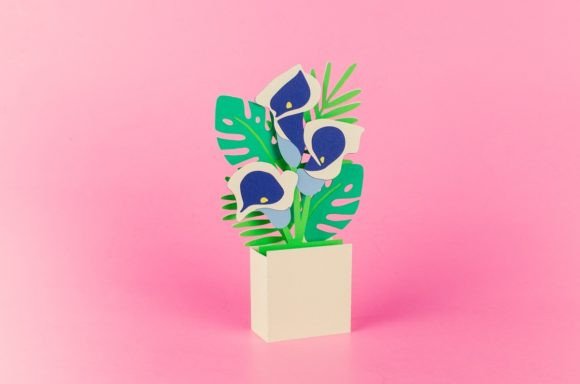 Calla Lily Flower Box Card Review