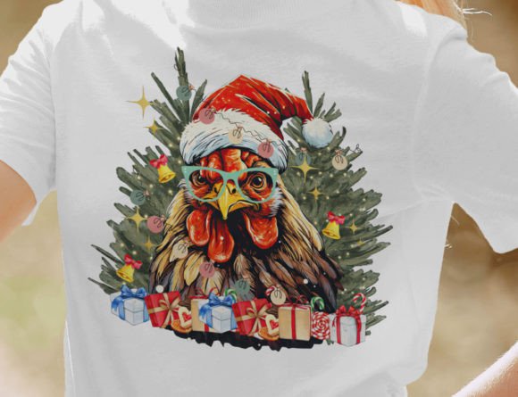 Cute Christmas Chickens Png, Cute Xmas Review