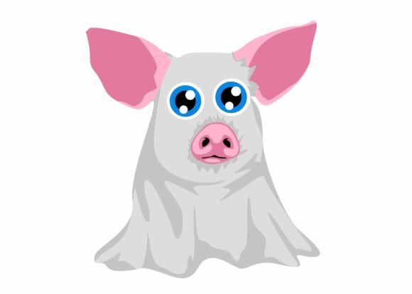 Cute Ghost Pig Svg: A Designer's Review