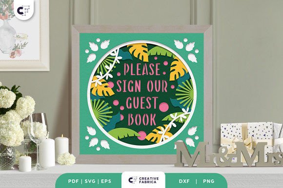 Design Review: Please Sign Our Guestbook 3D Papercut