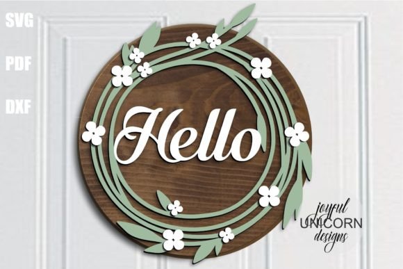 Hello Spring Sign Floral Door Hanger Review