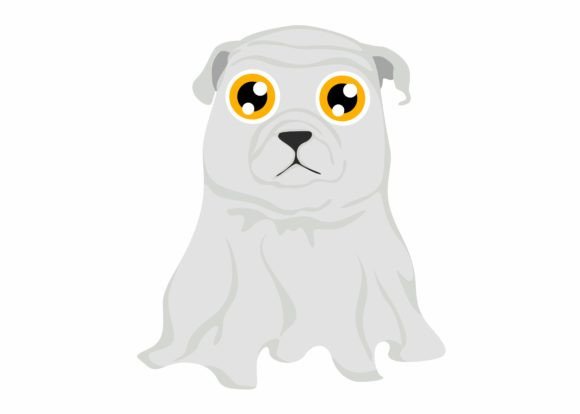 Review: Сute Ghost BullDog Svg for Halloween Embroidery