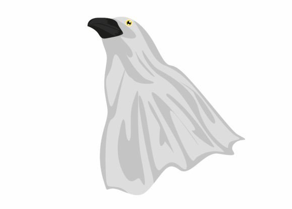 Review: Сute Ghost Crow Svg for Embroidery Projects