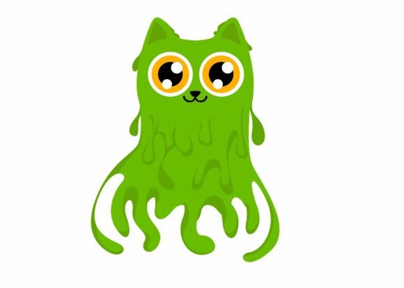 Reviewing the Сute Green Slime Cat Svg for Real Embroidery