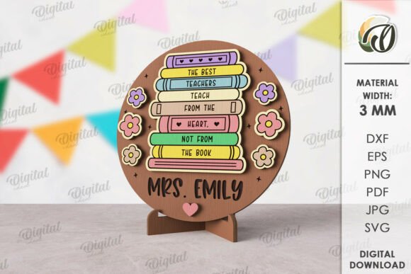 Teacher Table Decor Laser Cut Review